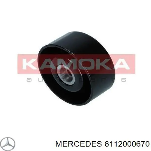 Tensor de la correa trapecial poli v Mercedes 6112000670
