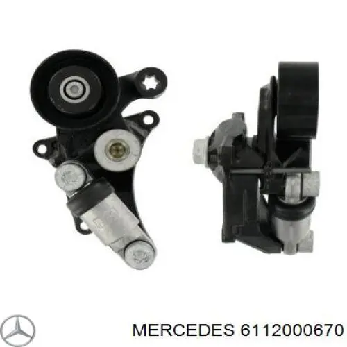 Tensor de la correa trapecial Mercedes 6112000670 precio, desde 86,55 EUR