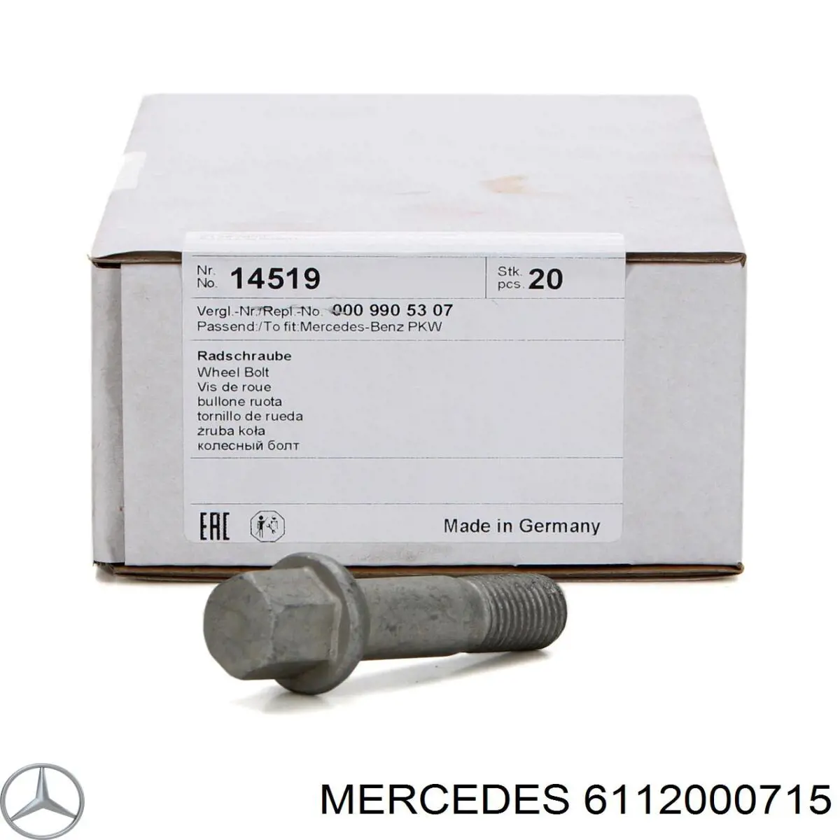 Termostato 6112000715 Mercedes