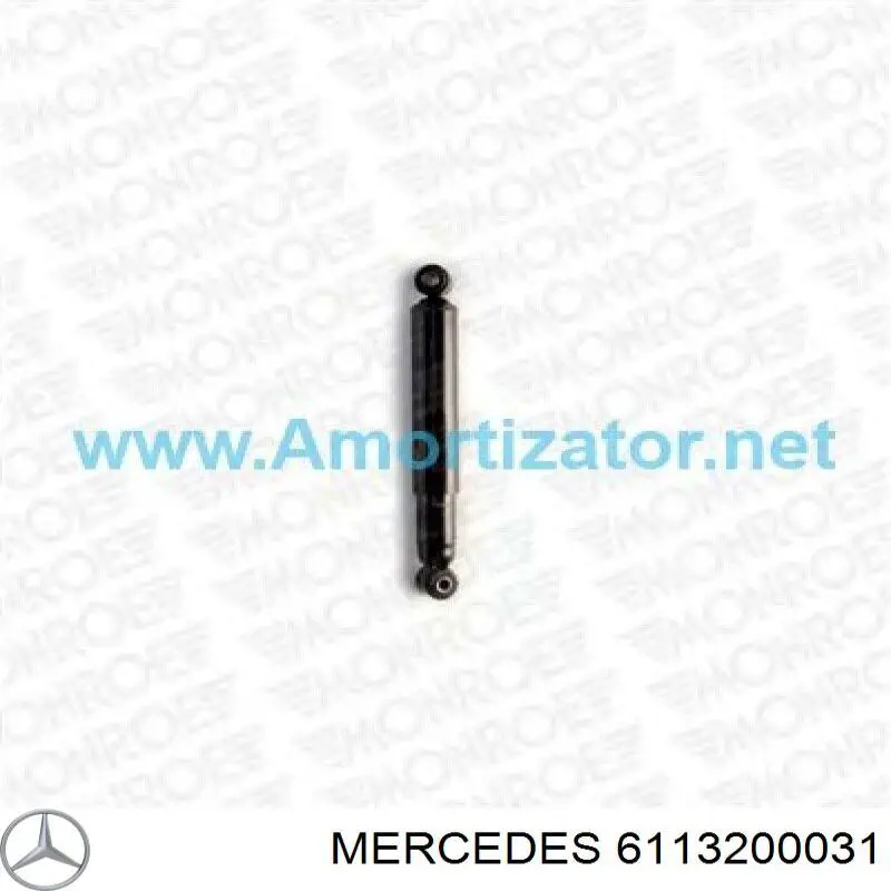 6113200031 Mercedes amortiguador trasero