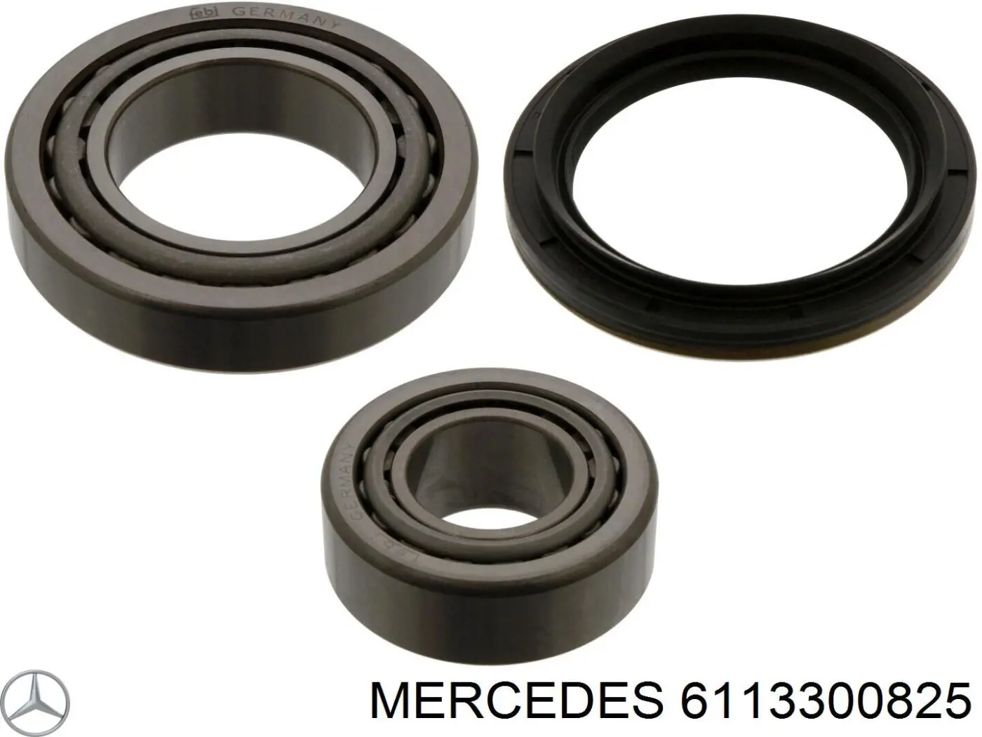 6113300825 Mercedes cojinete de rueda delantero