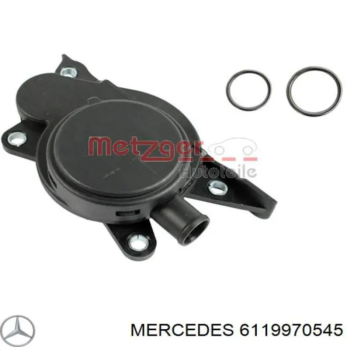 6119970545 Mercedes separador de aceite del cárter del anillo de sellado