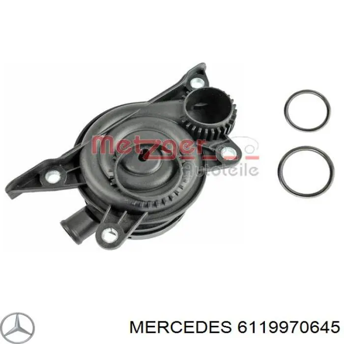 Anillo de sellado del separador de gases del cárter Mercedes 6119970645 precio, desde 4,48 EUR