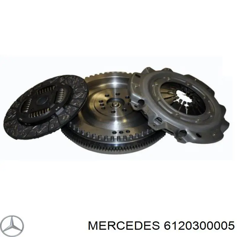 A6120300005 Mercedes Volante de motor