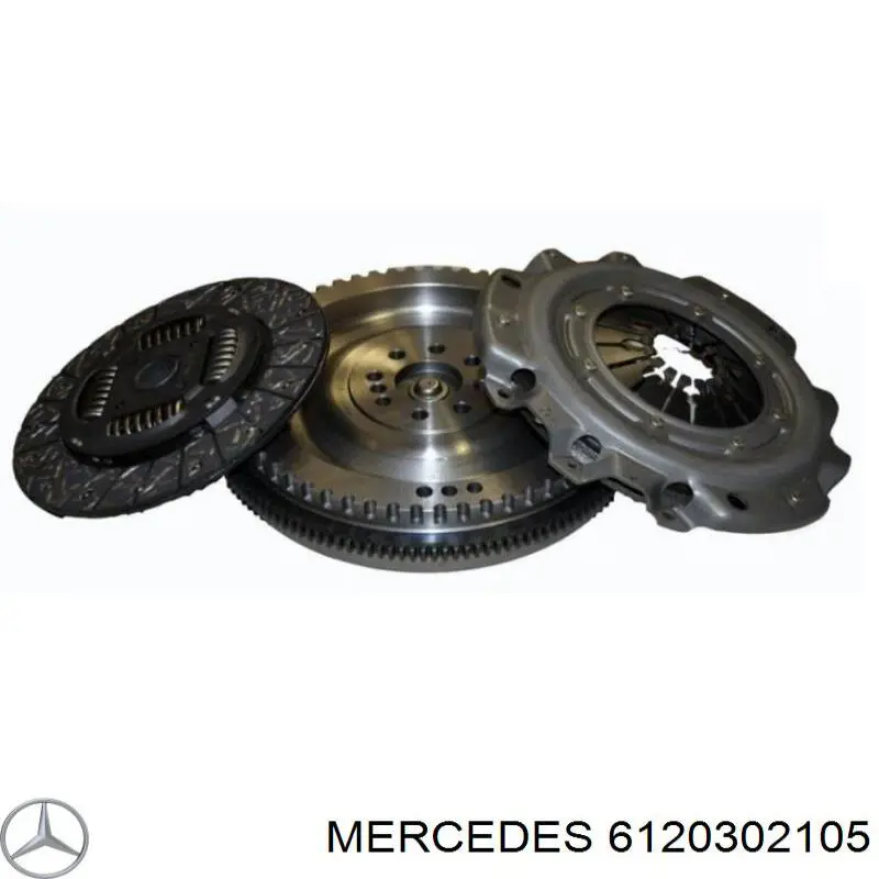 6120302105 Mercedes volante motor