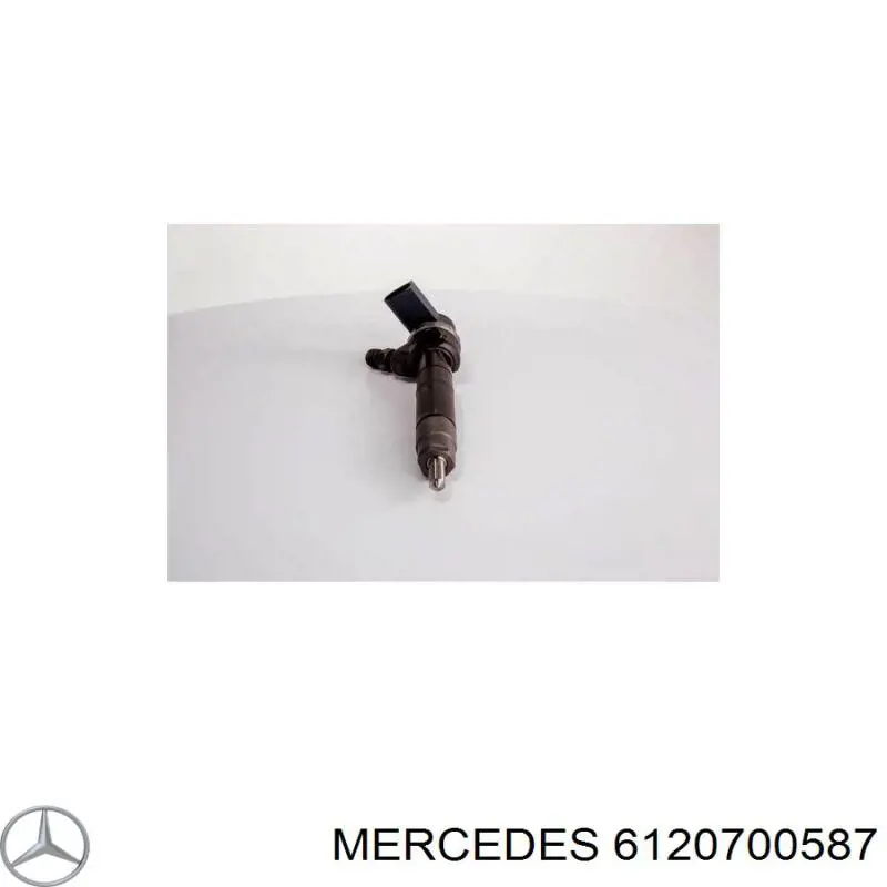 A6120700587 Mercedes inyector