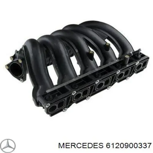 6120900337 Mercedes colector de admisión, suministro de aire