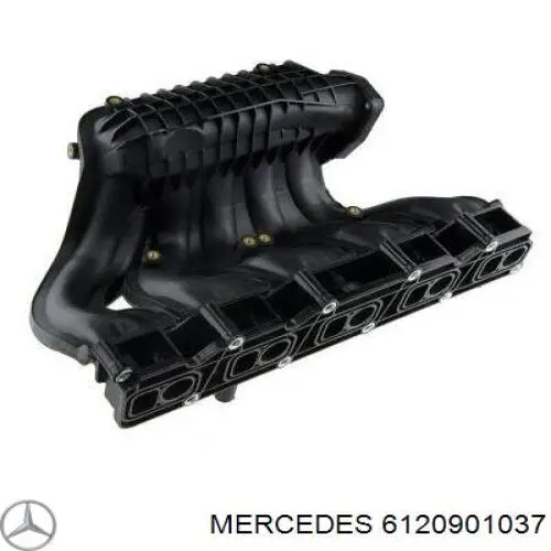 6120901037 Mercedes colector de admisión, suministro de aire