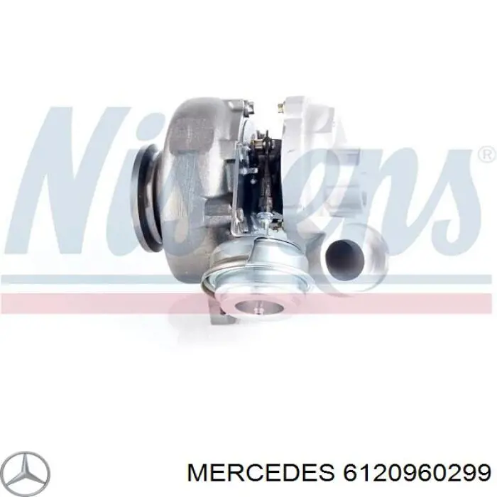 Turbocompresor Mercedes 6120960299 precio, desde 270,07 EUR