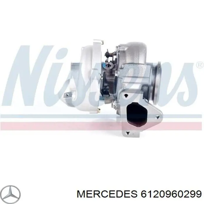 6120960299 Mercedes turbocompresor