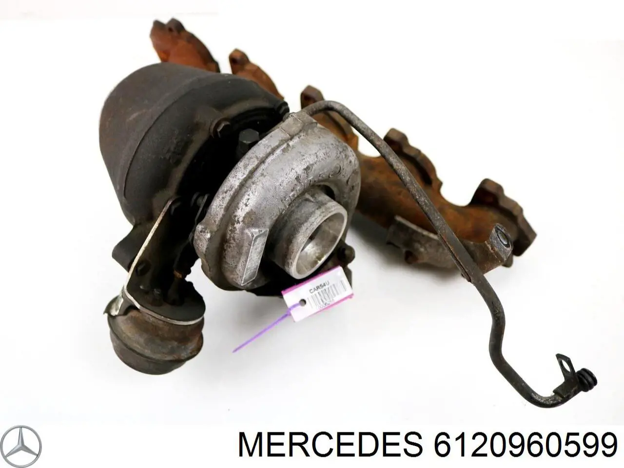 6120960599 Mercedes Turbo para motor