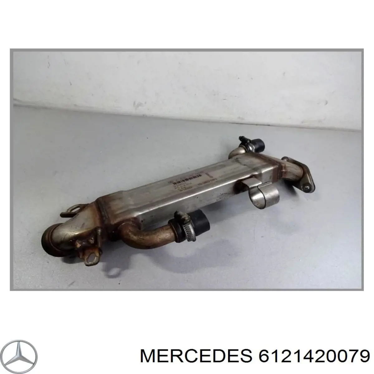 6121420079 Mercedes enfriador egr de recirculación de gases de escape