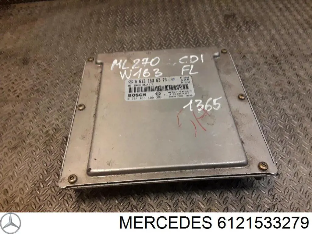 6121533279 Mercedes centralina del motor / modulo de control del motor (ecu)