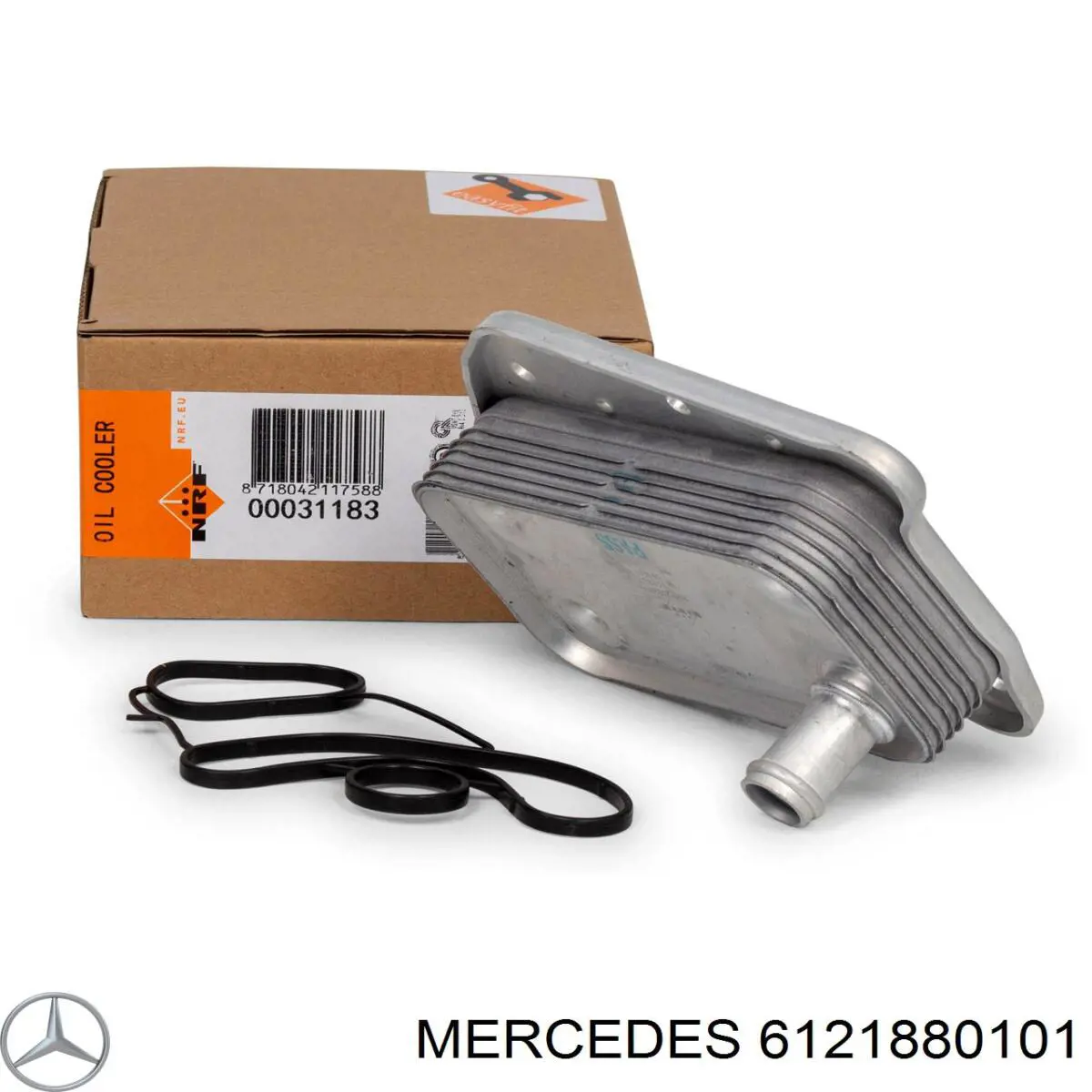 6121880101 Mercedes radiador de aceite