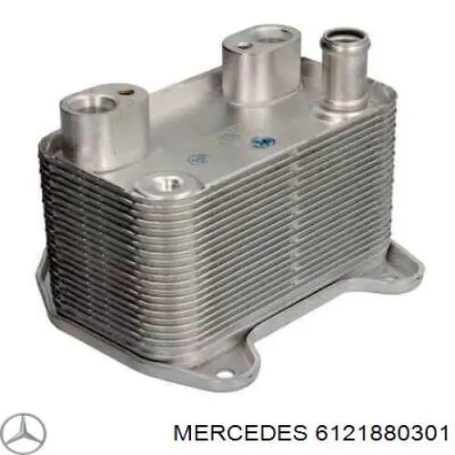 6121880301 Mercedes radiador de aceite