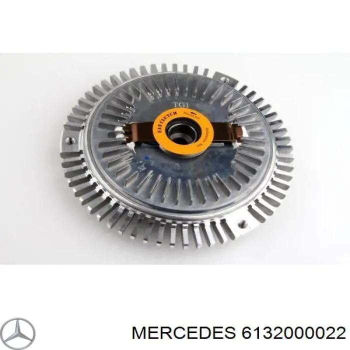 6132000022 Mercedes embrague, ventilador del radiador