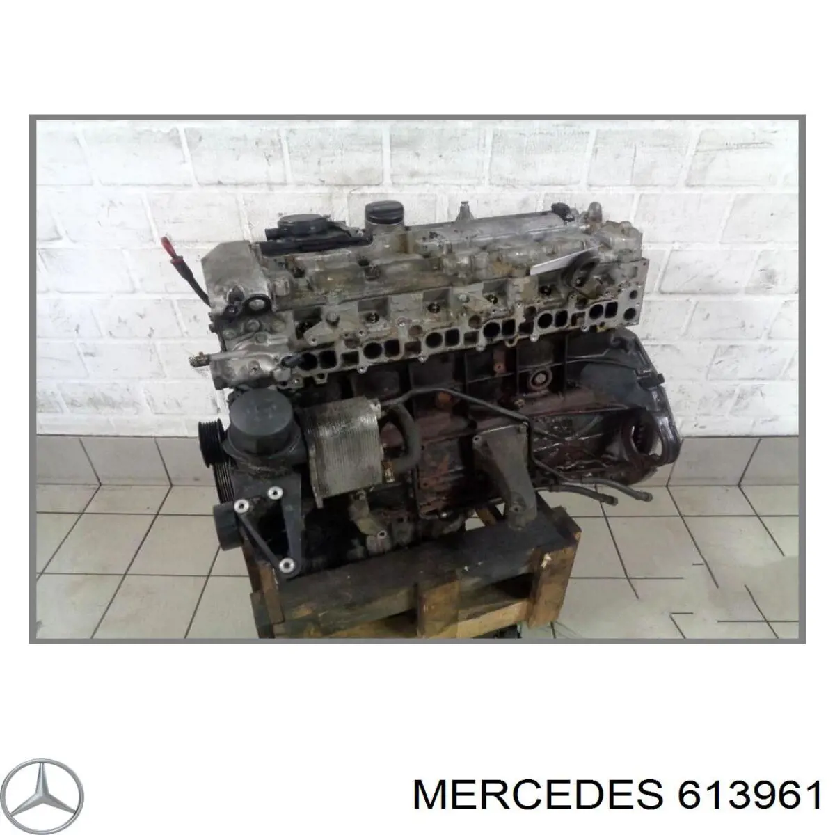 613961 Mercedes Motor completo