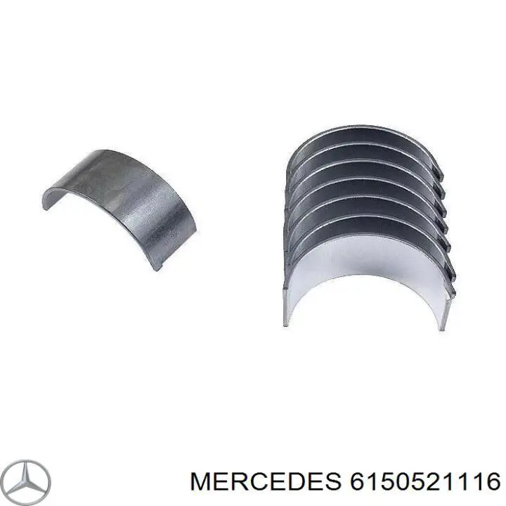 6150521116 Mercedes carril de deslizamiento, cadena de distribución