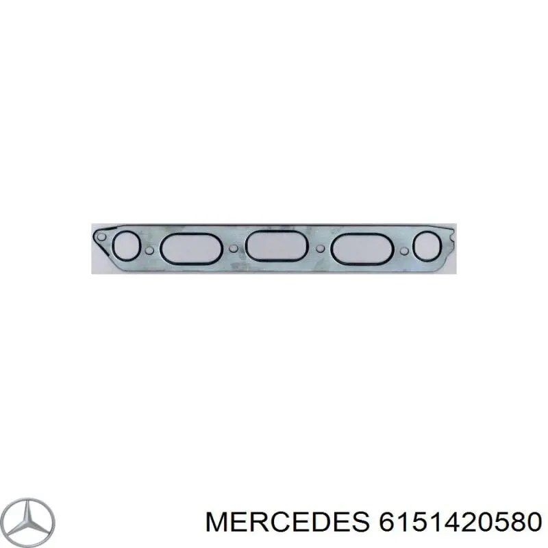 6151420580 Mercedes Junta combinada de admisión y escape
