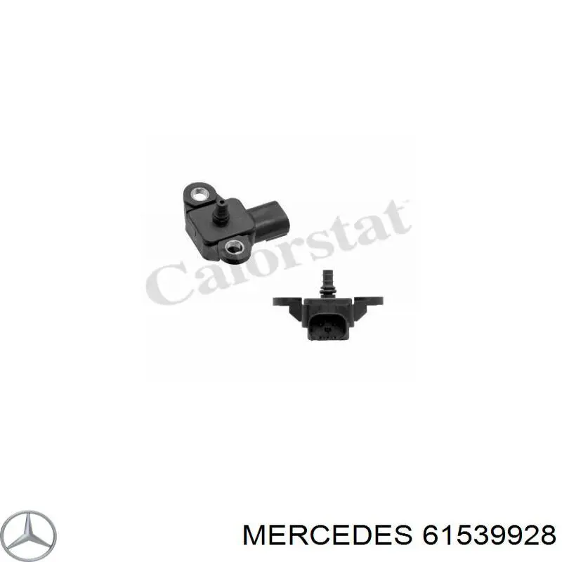 61539928 Mercedes sensor de presion de carga (inyeccion de aire turbina)