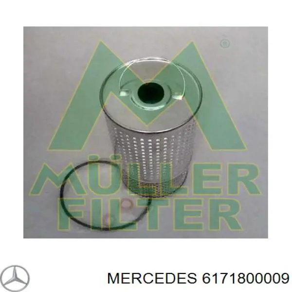 6171800009 Mercedes filtro de aceite
