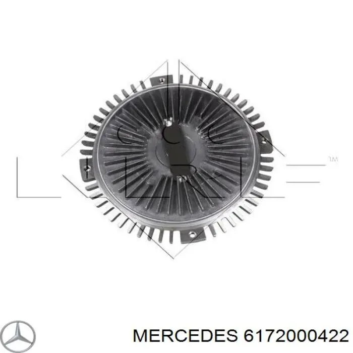 Embrague viscoso del ventilador 6172000422 MERCEDES