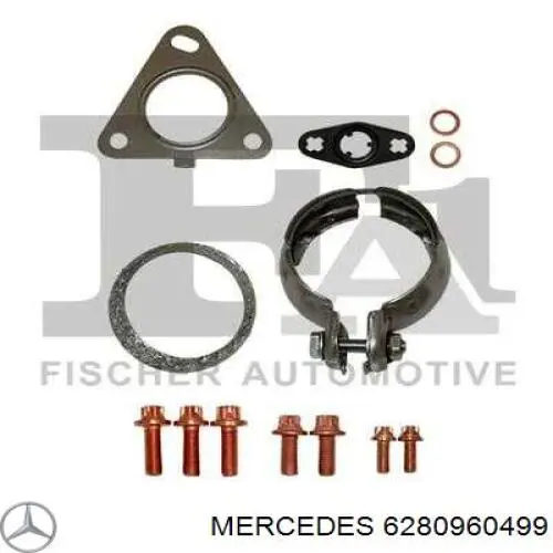6280960499 Mercedes Turbo para motor