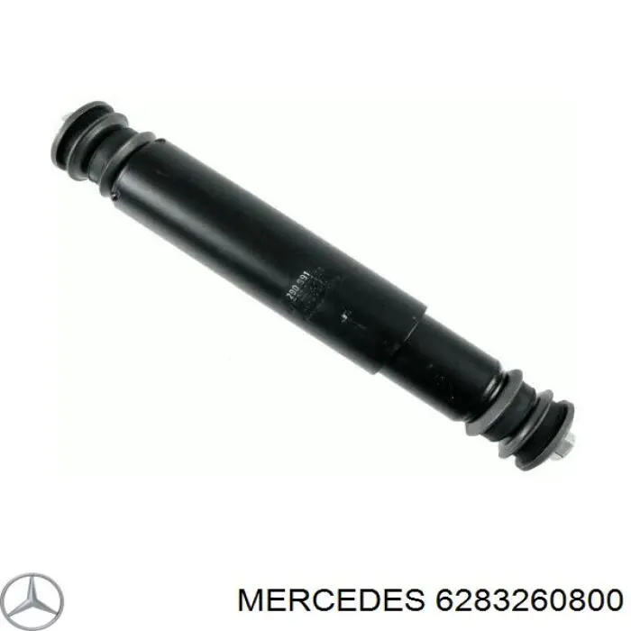 6283260800 Mercedes amortiguador trasero