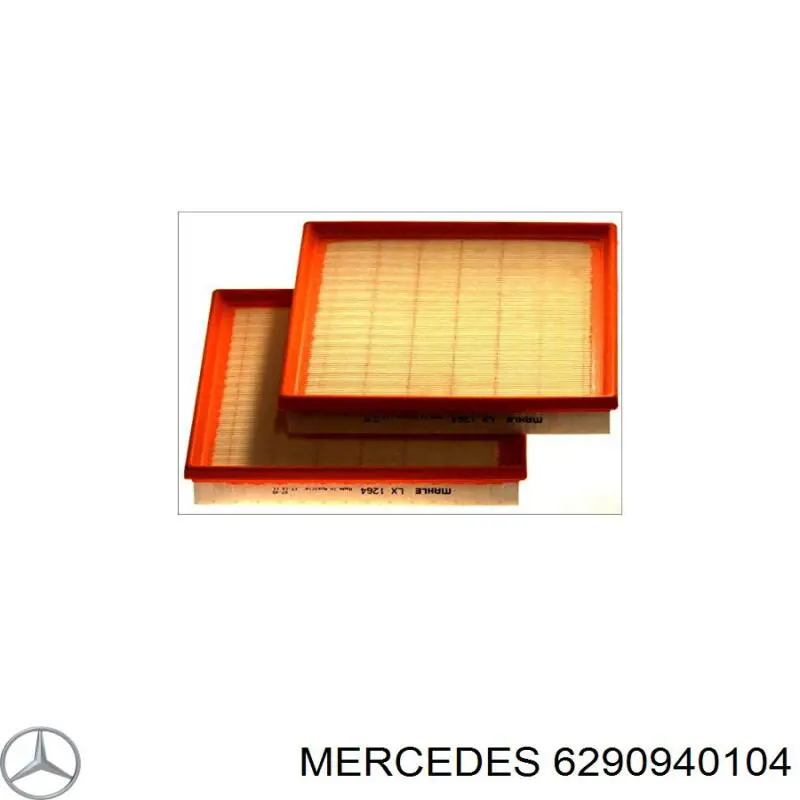 El filtro de aire Mercedes 6290940104 precio, desde 14,69 EUR