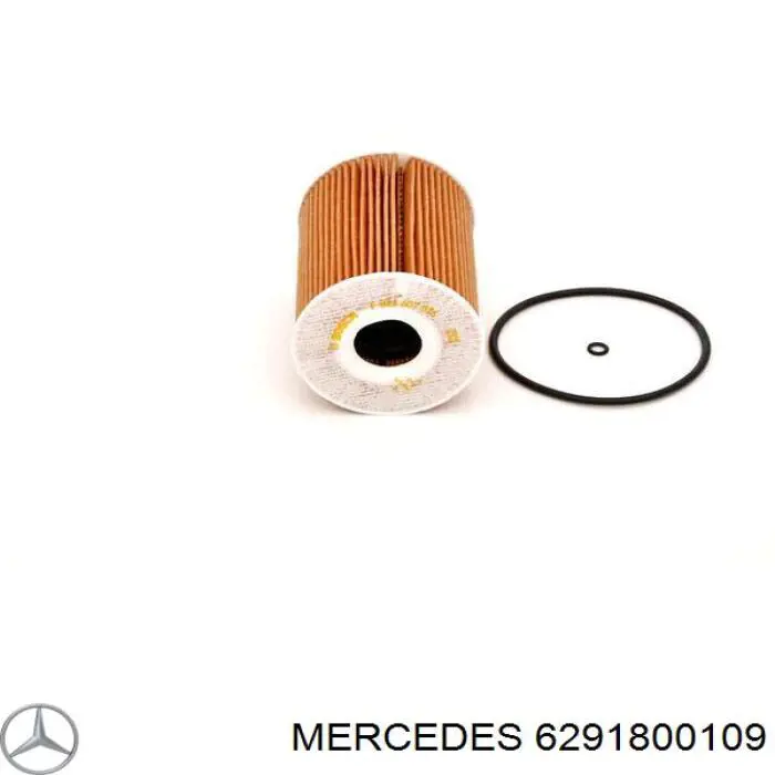 6291800109 Mercedes filtro de aceite
