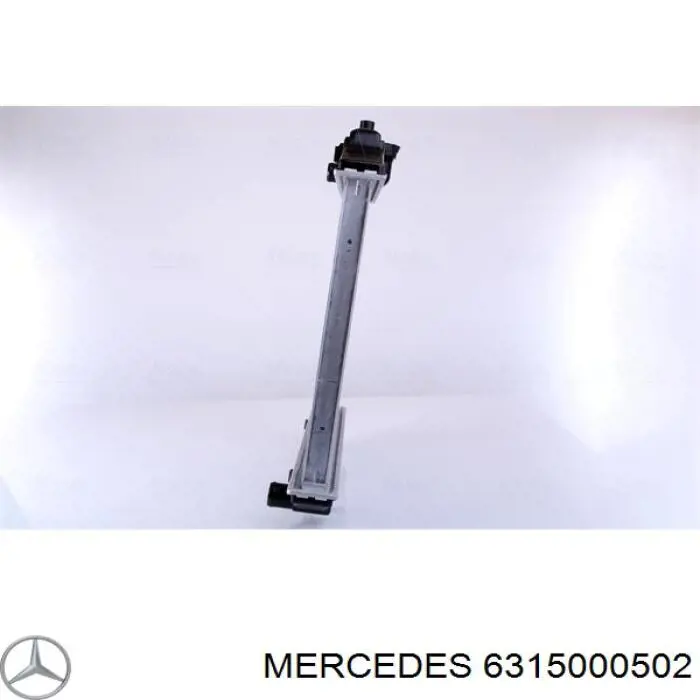 6315000502 Mercedes radiador refrigeración del motor