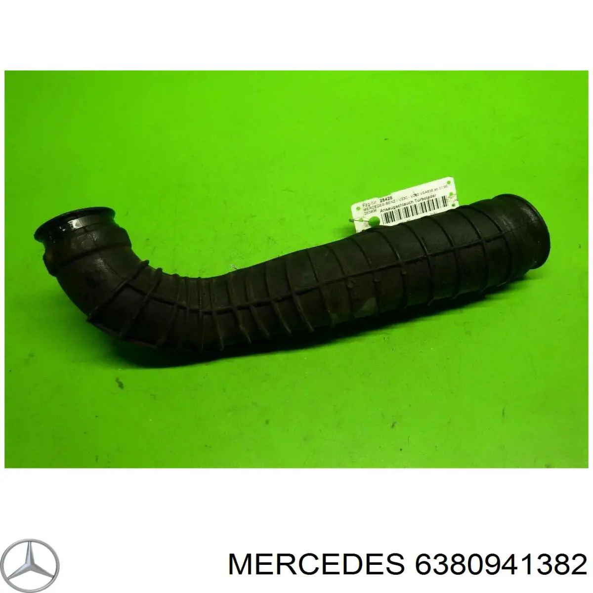 6380941382 Mercedes Tubo de admisión de aire al turbocompresor