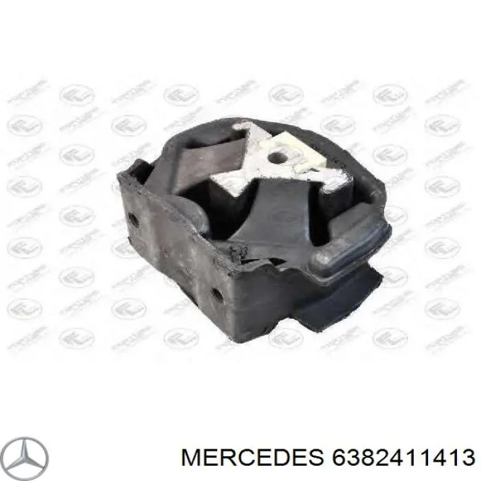 6382411413 Mercedes soporte de motor trasero