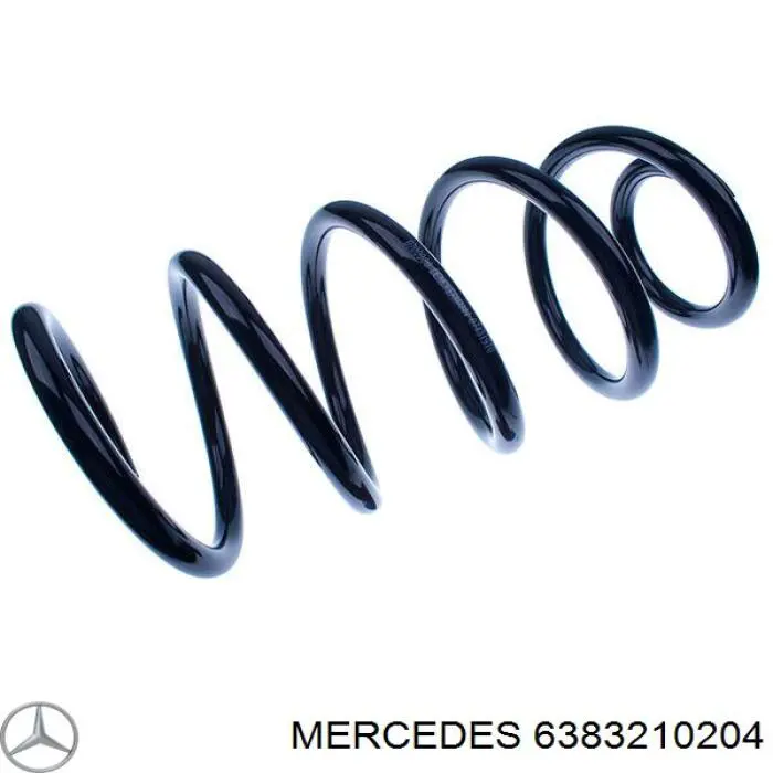 6383210204 Mercedes muelle de suspensión eje delantero