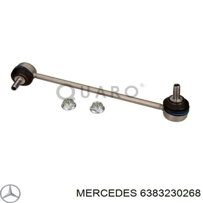 Bieleta estabilizadora delantera izquierda 6383230268 Mercedes