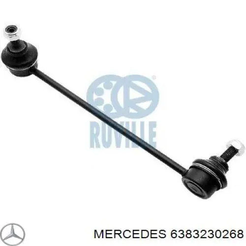 6383230268 Mercedes barra estabilizadora delantera izquierda