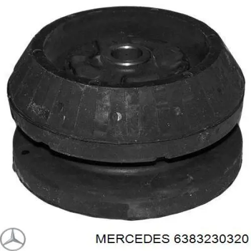 6383230320 Mercedes soporte amortiguador delantero