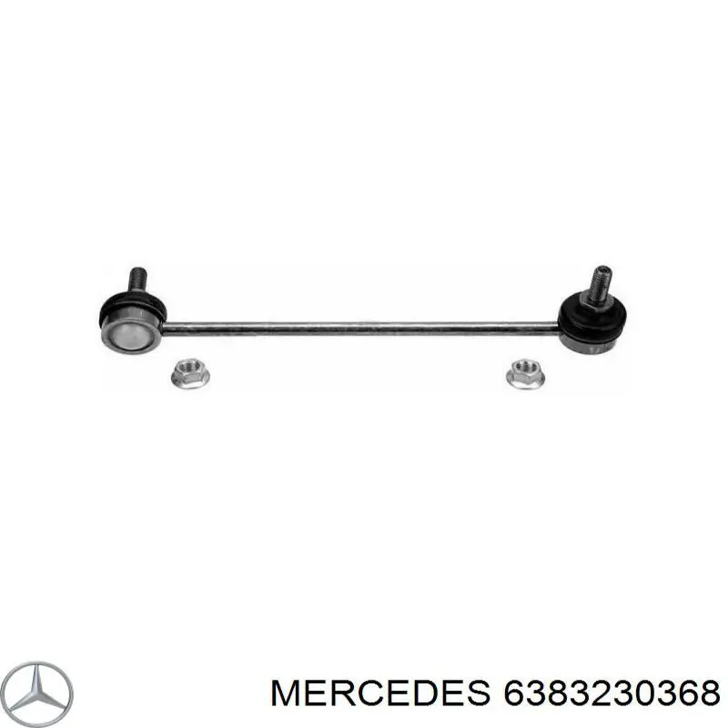 Bieleta estabilizadora delantera derecha 6383230368 Mercedes