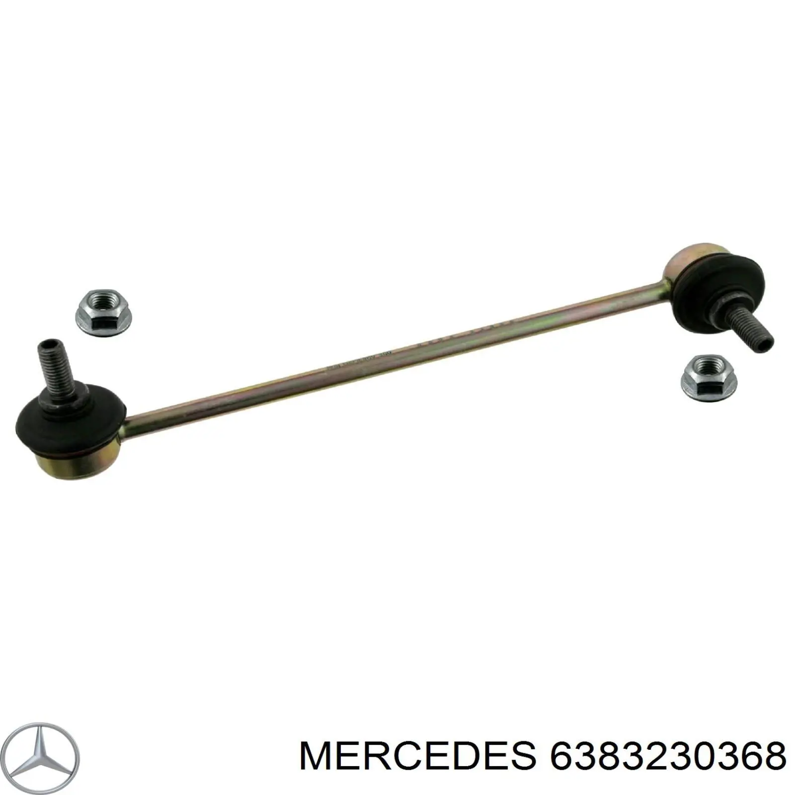 6383230368 Mercedes barra estabilizadora delantera derecha