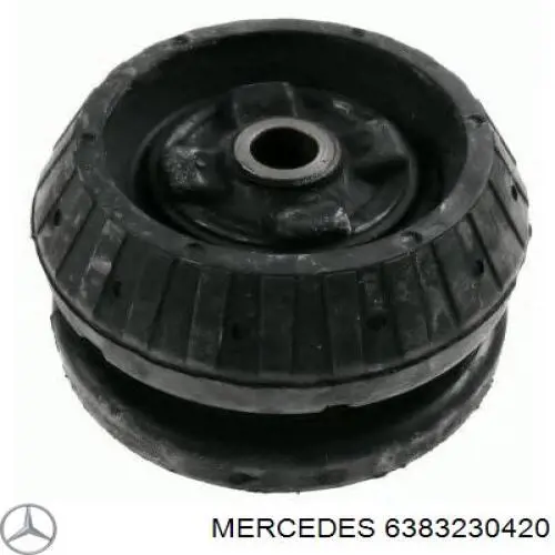 Soporte del amortiguador delantero Mercedes 6383230420 precio, desde 25,89 EUR
