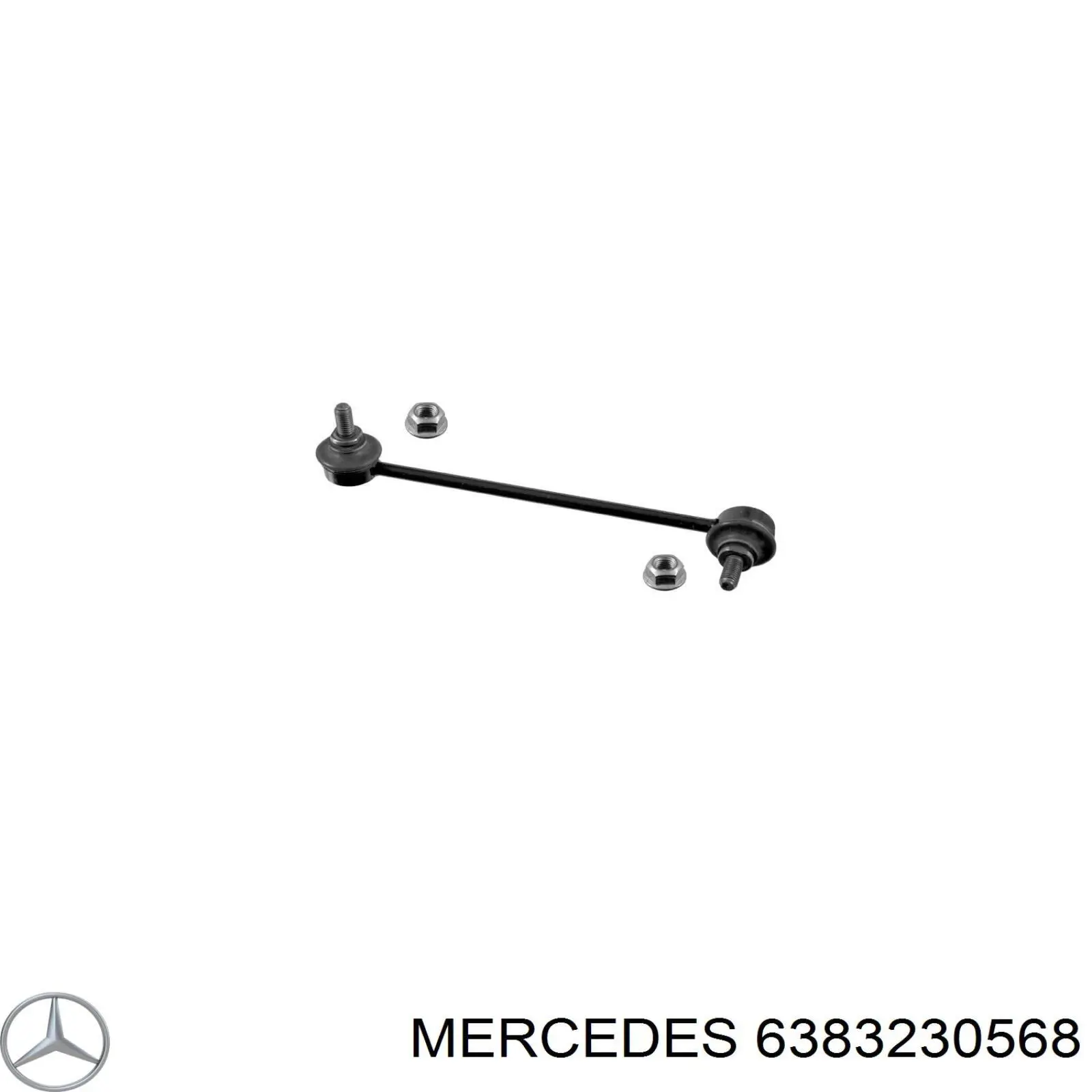 6383230568 Mercedes barra estabilizadora delantera derecha