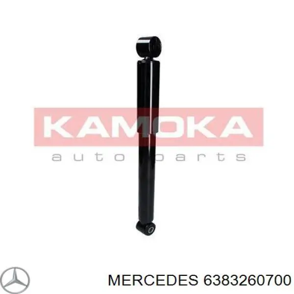 Amortiguadores traseros Mercedes 6383260700