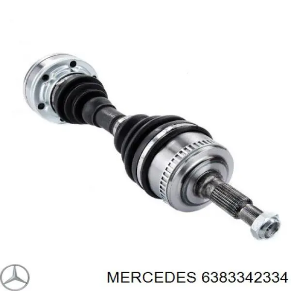 6383342334 Mercedes Semieje delantero