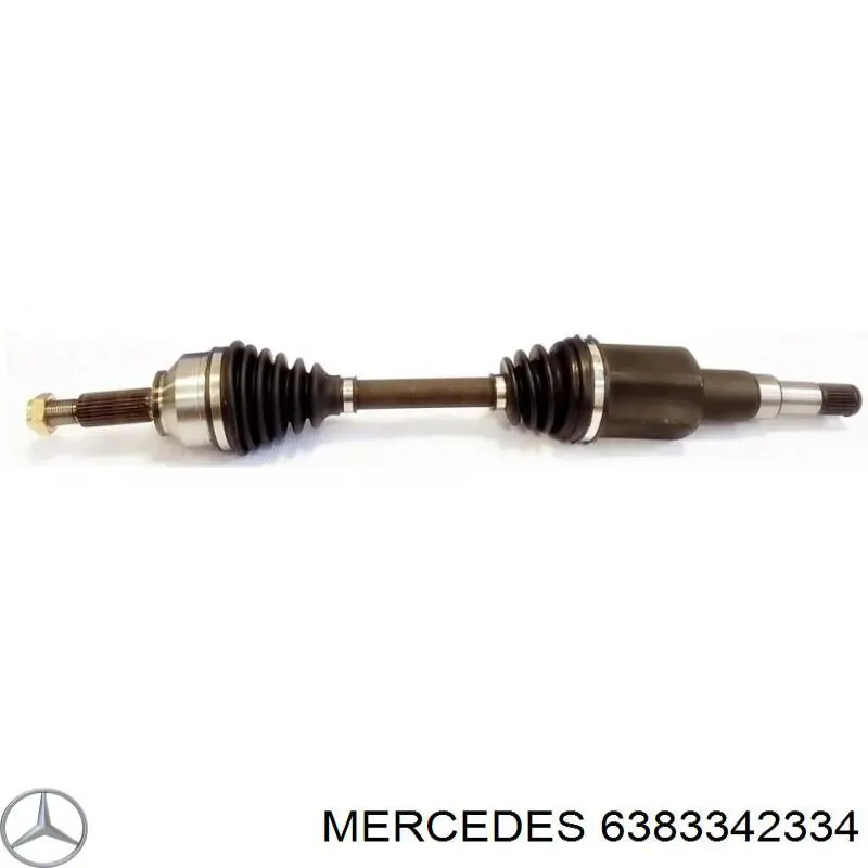 Comprar 6383342334 Mercedes Semieje delantero