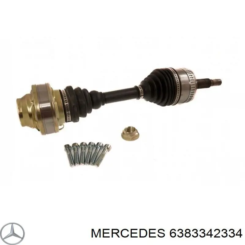 Semieje delantero 6383342334 Mercedes