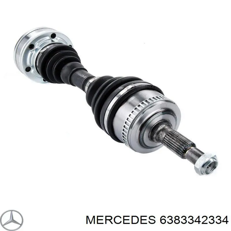Semieje delantero Mercedes 6383342334