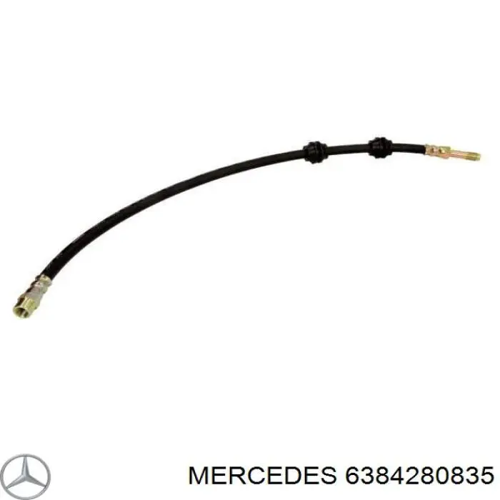 6384280835 Mercedes latiguillo de freno delantero