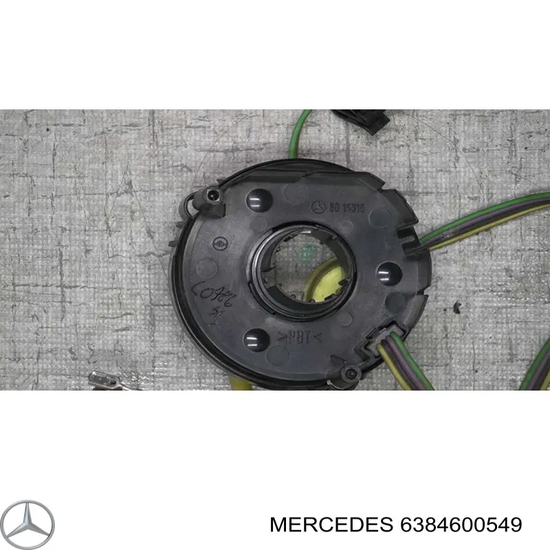 Anillo de contacto del volante Mercedes A6384600549 precio, desde 155,36 EUR