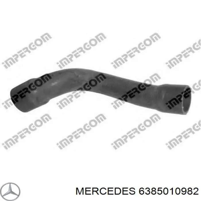 Manguera superior del radiador Mercedes A6385010982 precio, desde 5,72 EUR