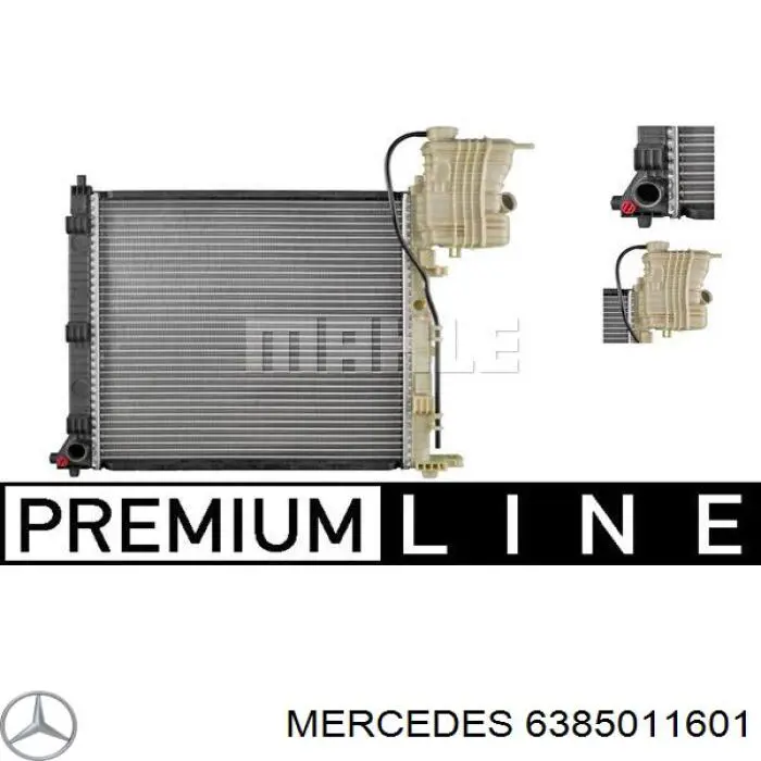 Água radiador Mercedes 6385011601 precio, desde 216,28 EUR